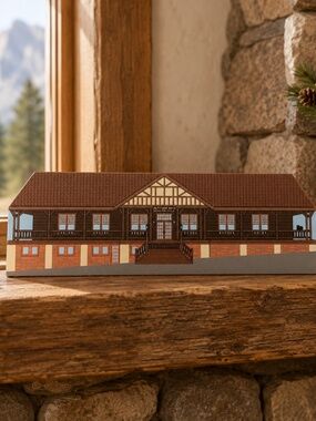 The Cat’s Meow Estes Park YMCA Administration Building Colorado Shelf Sitter